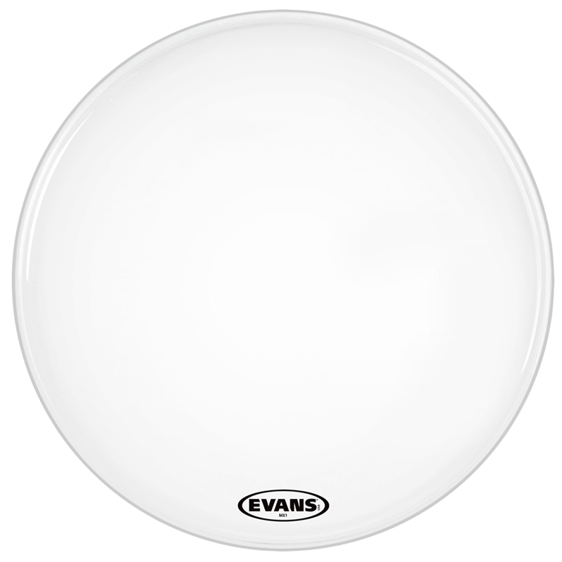 Evans BD26MX1W MX126 Inch White Bass Drum Head
